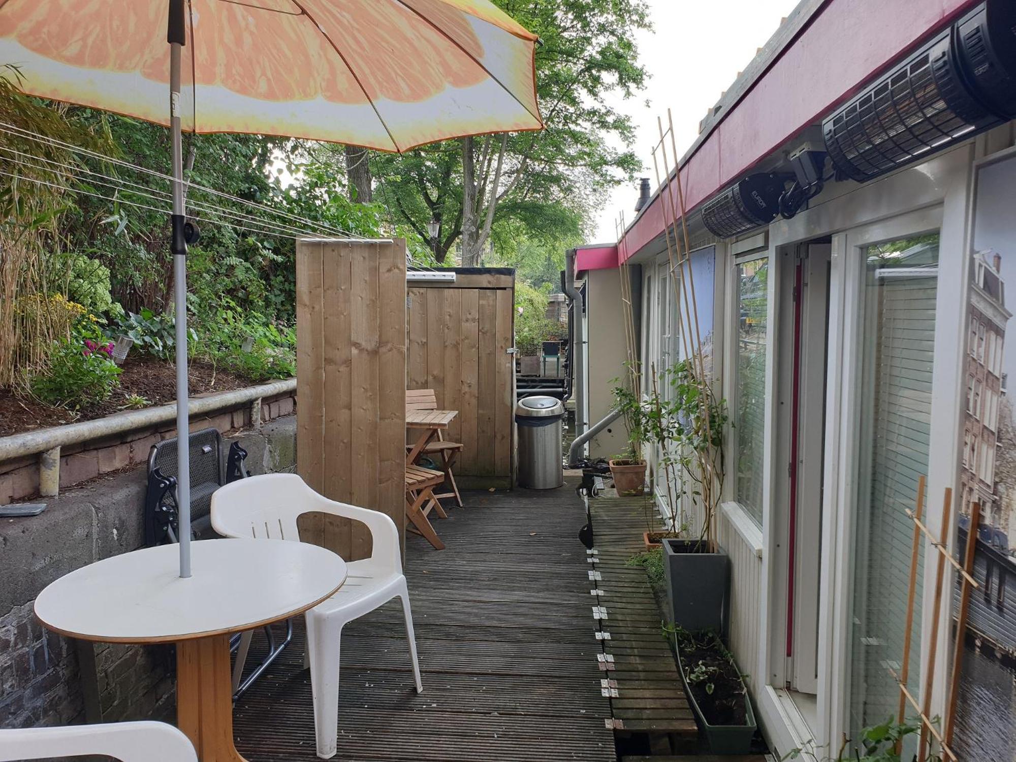 Bed and Breakfast Houseboat Amsterdam Exterior foto